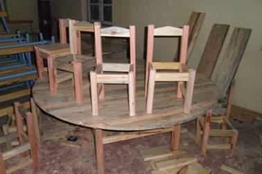 photo des chaises pour les petits
